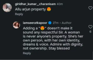 seerath kapoor allu arjun