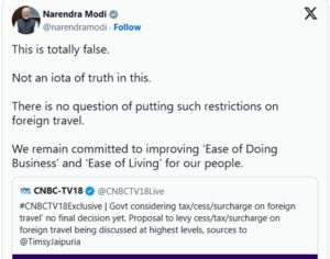 modi tweet