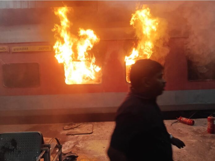 nampally fire accident