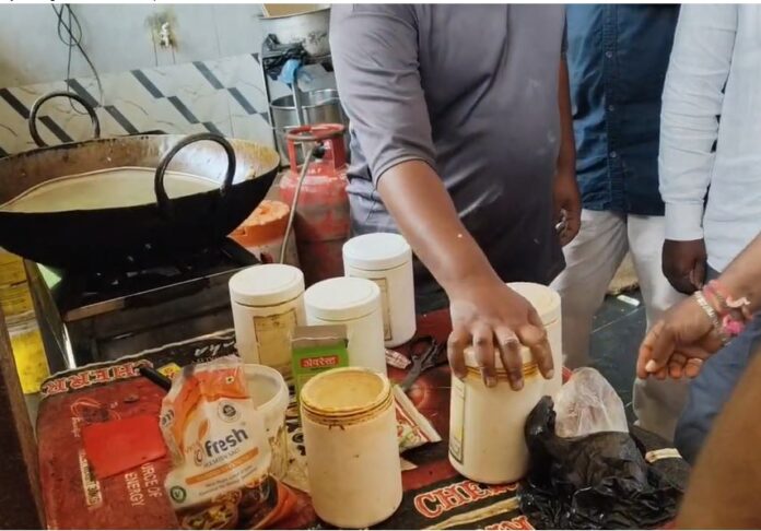 food safety raids in bhainsa